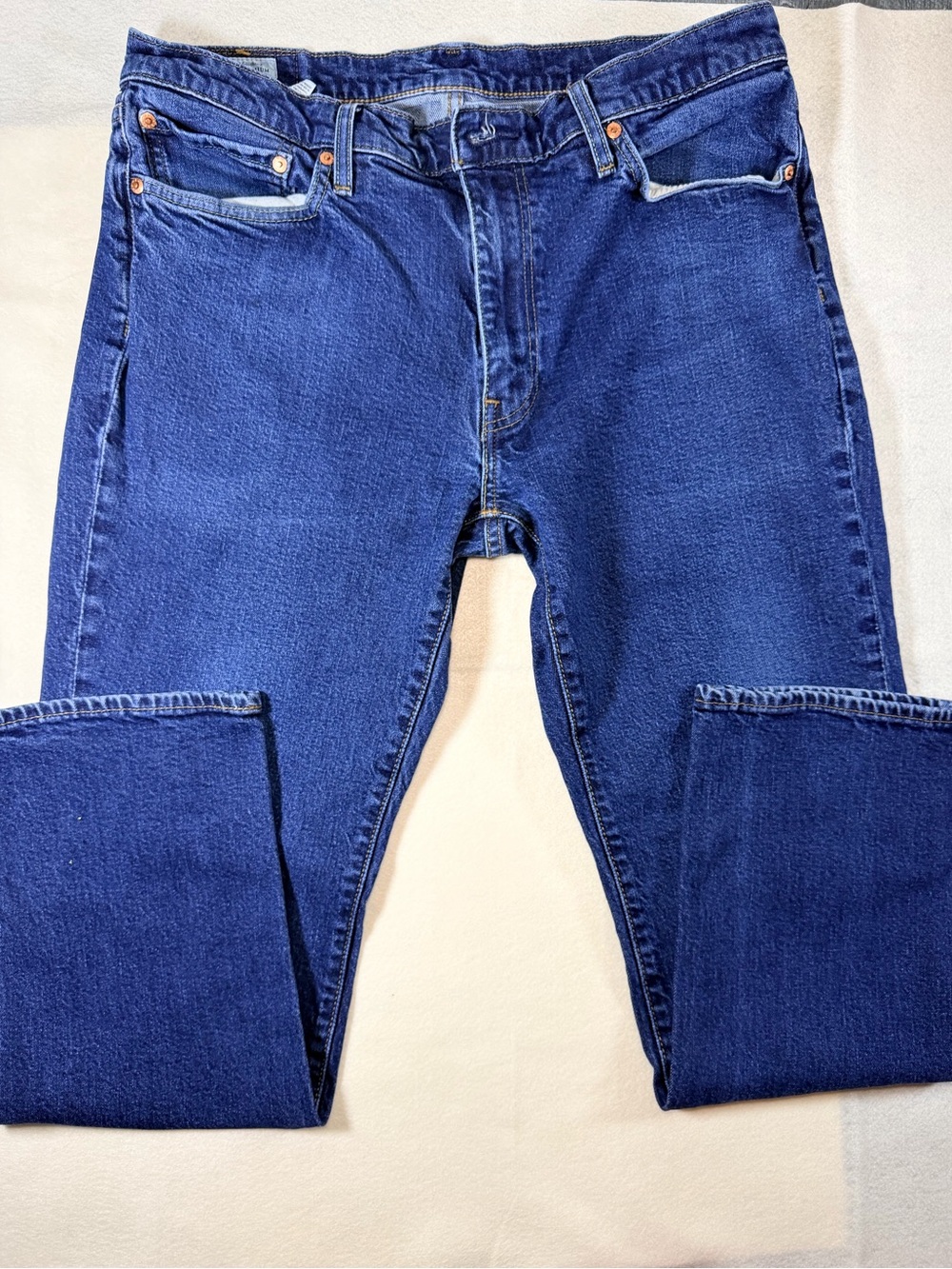 Levi’s Premium 501 Original Fit Jeans Men’s 36x32 Blue Button Fly Hemmed 28”